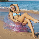 Air Candy – Cadeira Inflável Pink Glitter