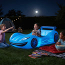 Cama Inflável Infantil Sleep Racer™ Comfy Cruiser com LED