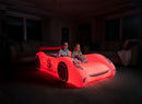 Cama Inflável Infantil Sleep Racer™ Dream Car Vermelha com LED – AirCandy