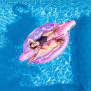 Boia Inflável Flamingo Gigante com Glitter Holográfico – PoolCandy