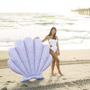 Boia Inflável Concha de Ostra com Estampa de Sereia – PoolCandy