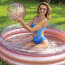 Piscina Inflável para Bronze – Rose Gold Glitter – PoolCandy